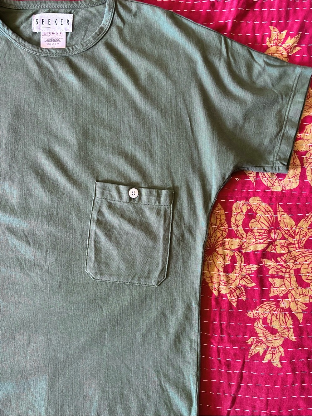 Seeker Hemp/Cotton T shirt